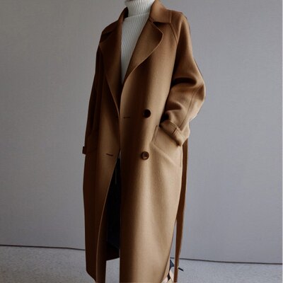 Sian long wool coat – image 3