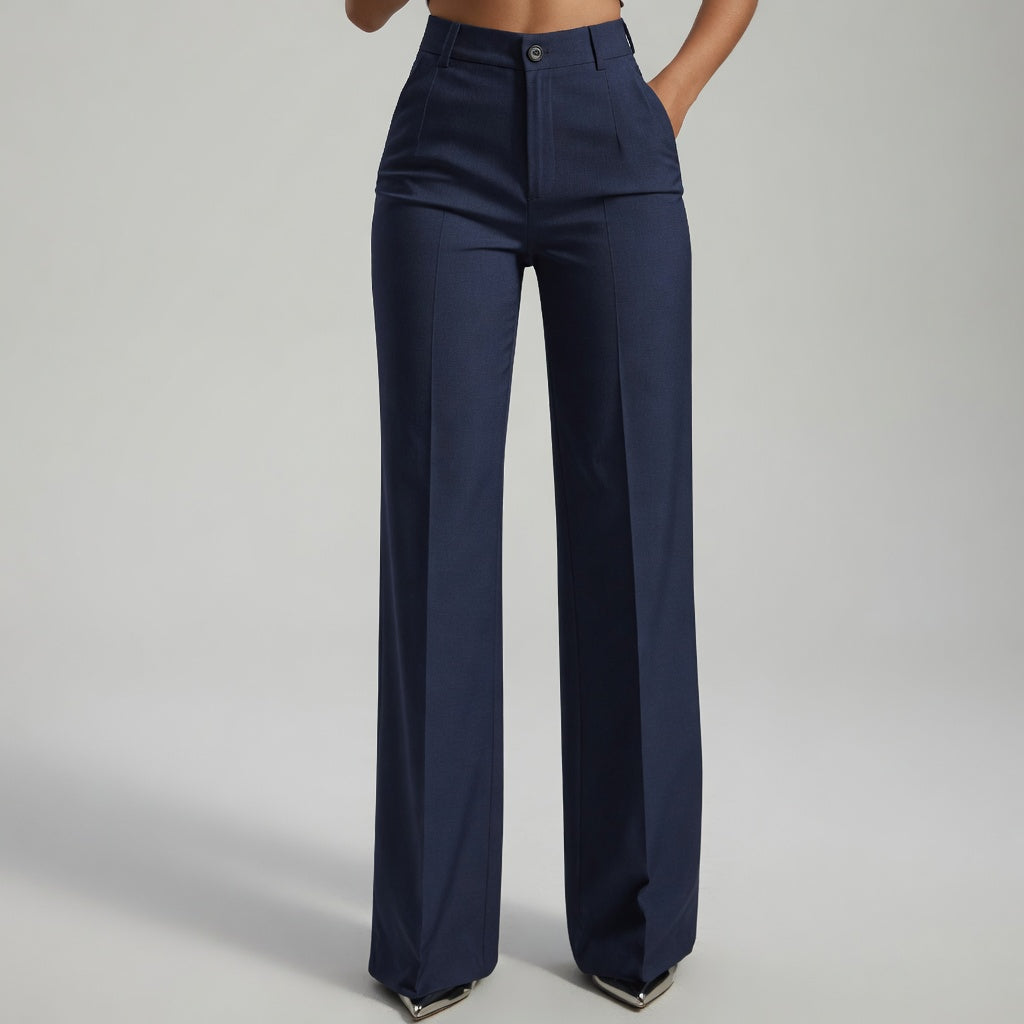 Nerys high waist straight leg trousers – image 6
