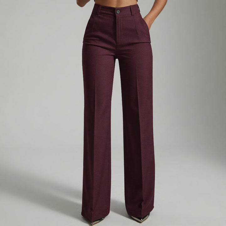 Nerys high waist straight leg trousers – image 4