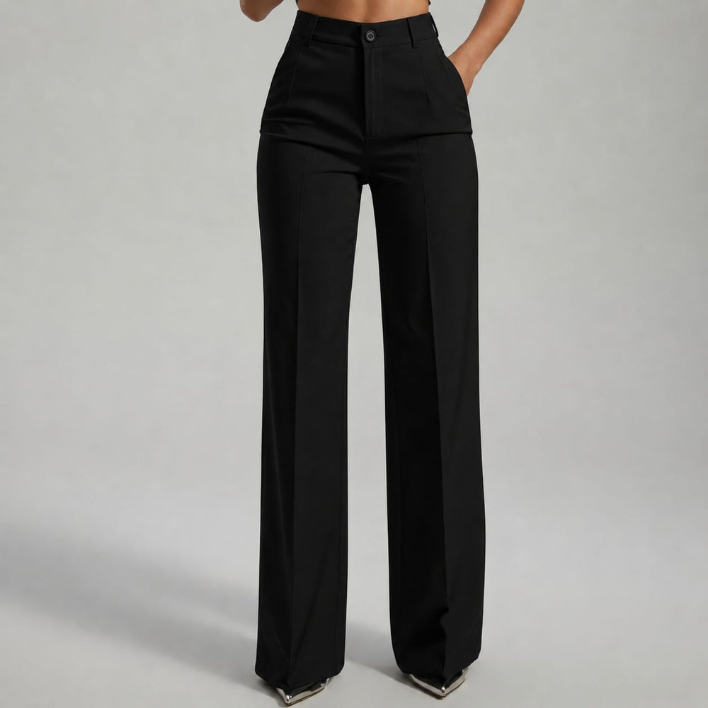 Nerys high waist straight leg trousers – image 2