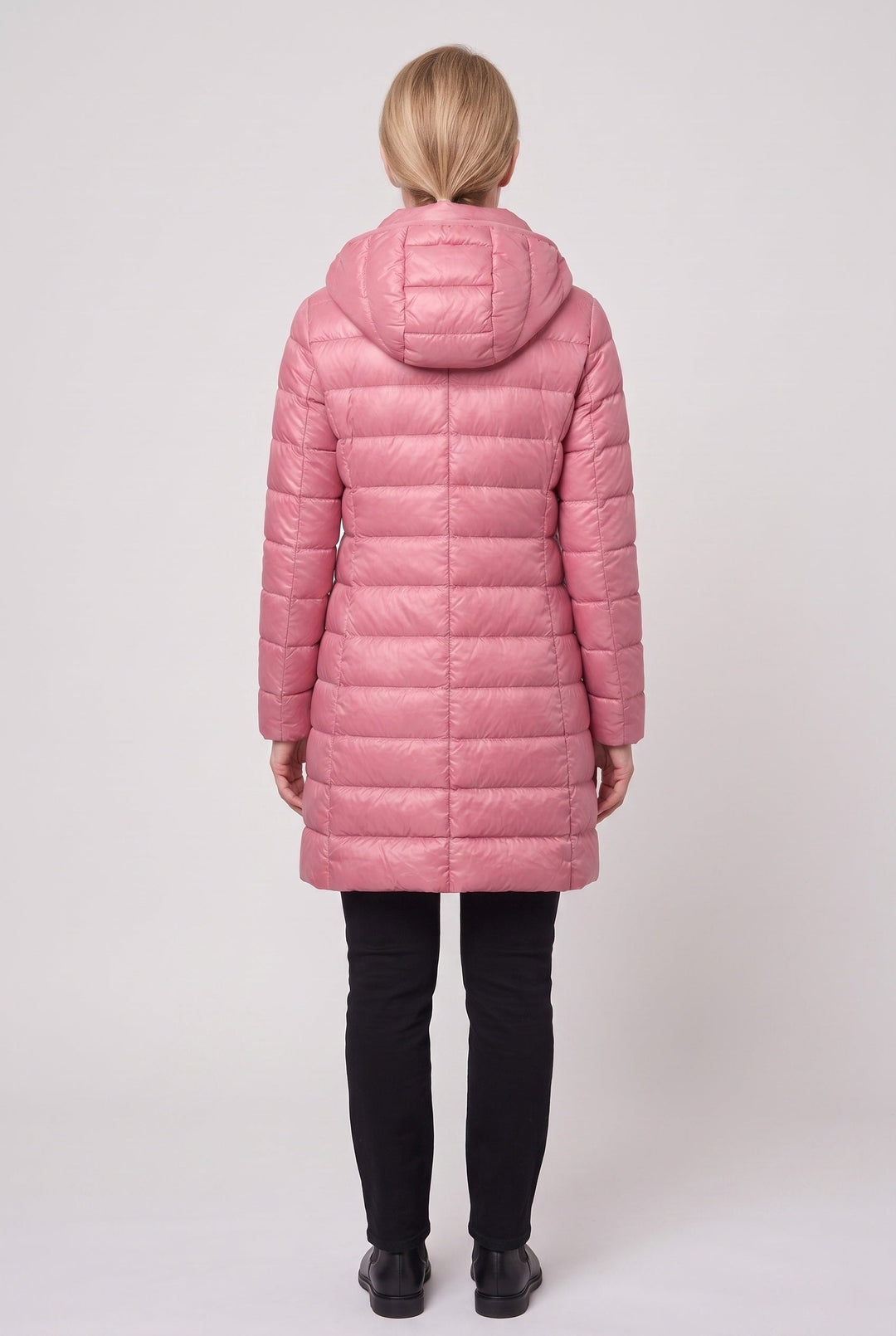 Tansy hooded longline puffer jacket – image 4