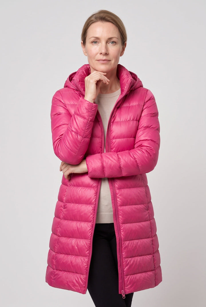 Tansy hooded longline puffer jacket – image 16