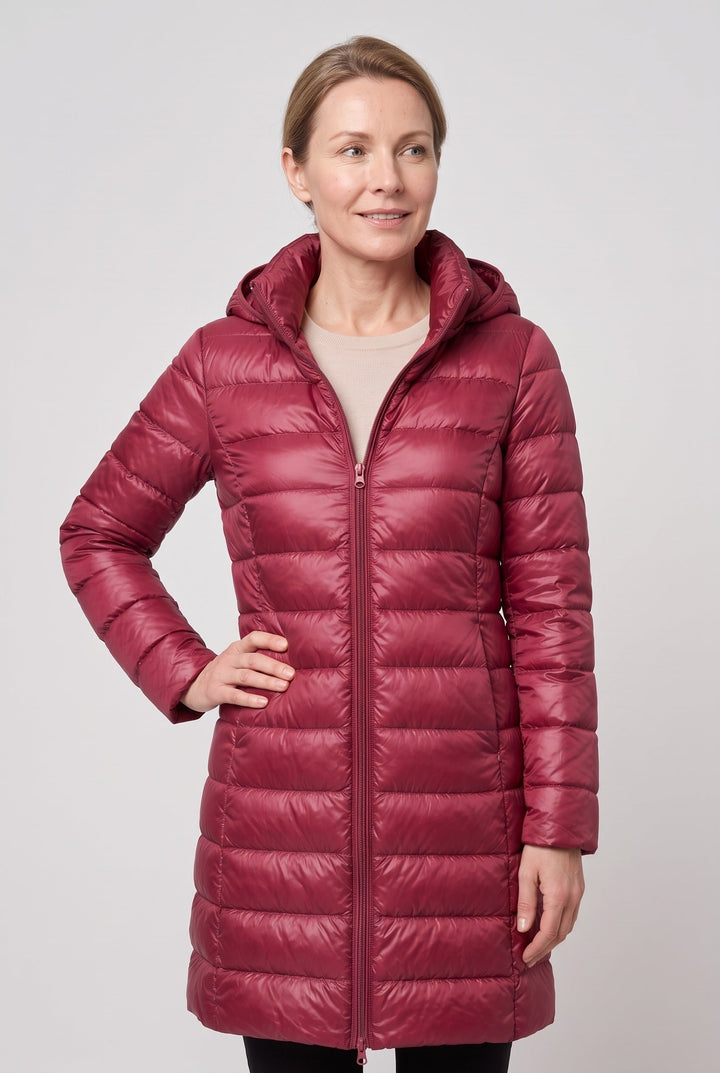 Tansy hooded longline puffer jacket – image 13