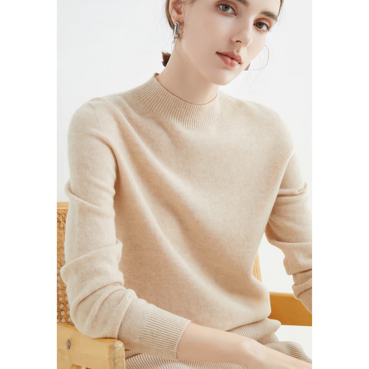 Caryl lightweight crew neck knitted jumper – image 13