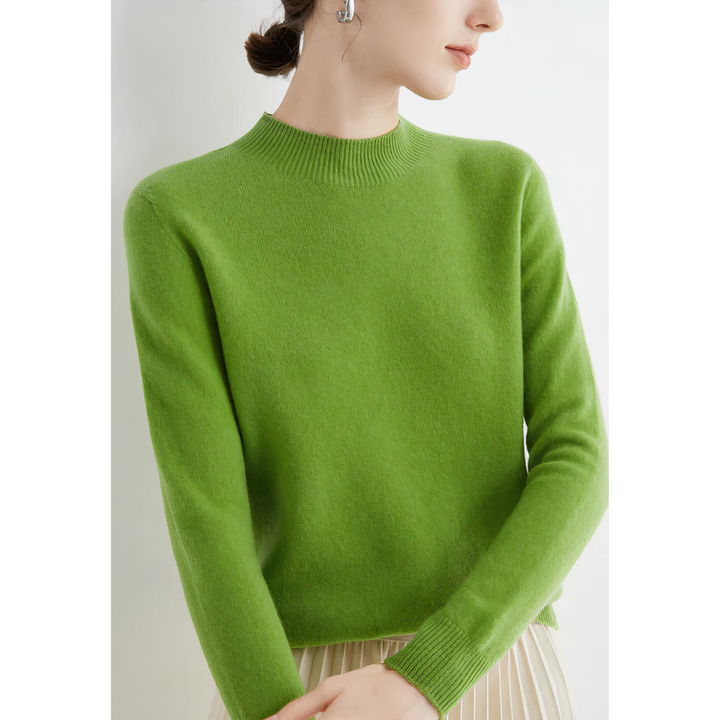 Caryl lightweight crew neck knitted jumper – image 7