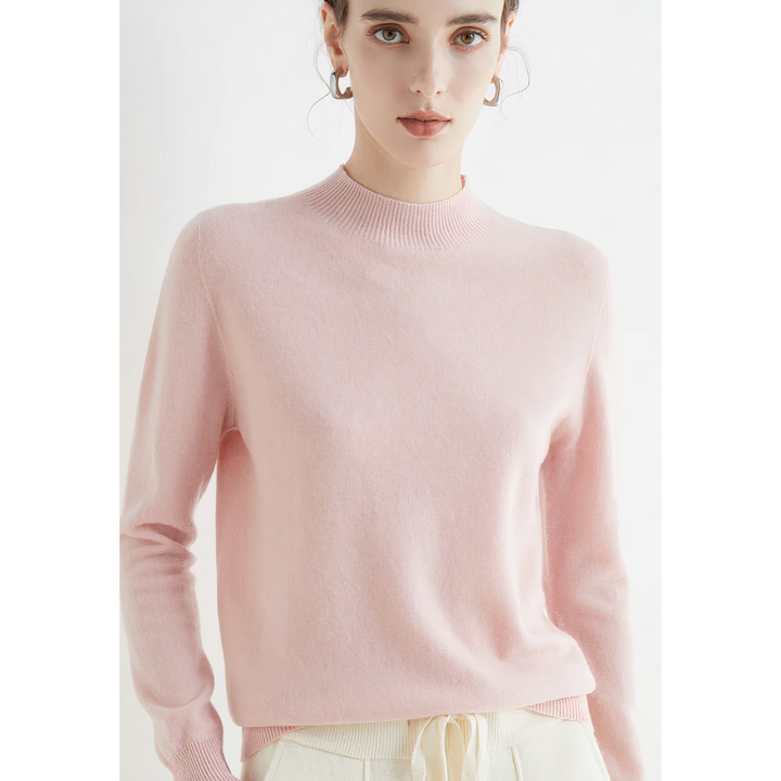 Caryl lightweight crew neck knitted jumper – image 6