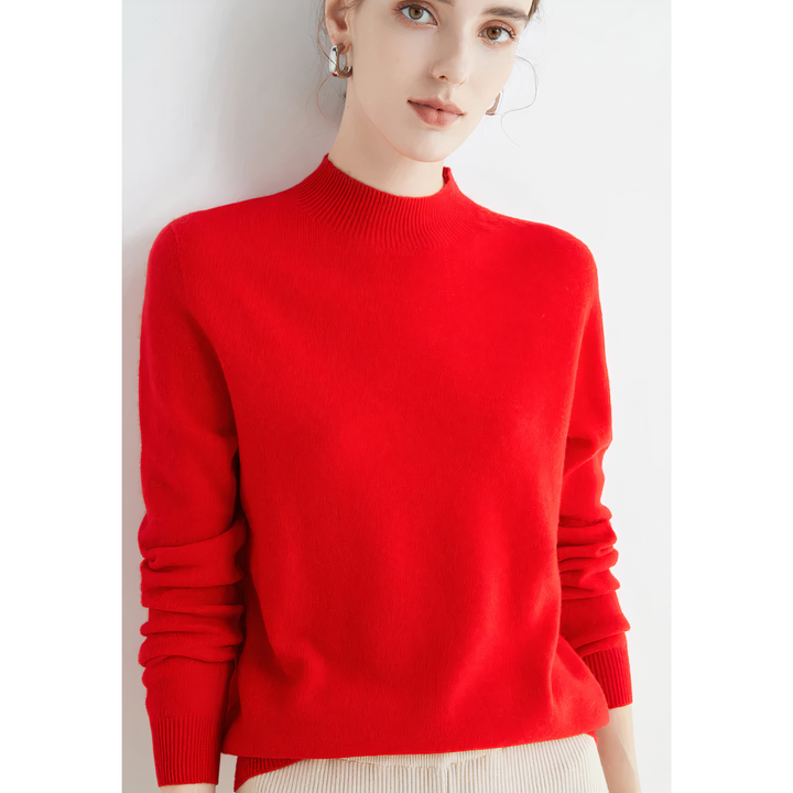 Caryl lightweight crew neck knitted jumper