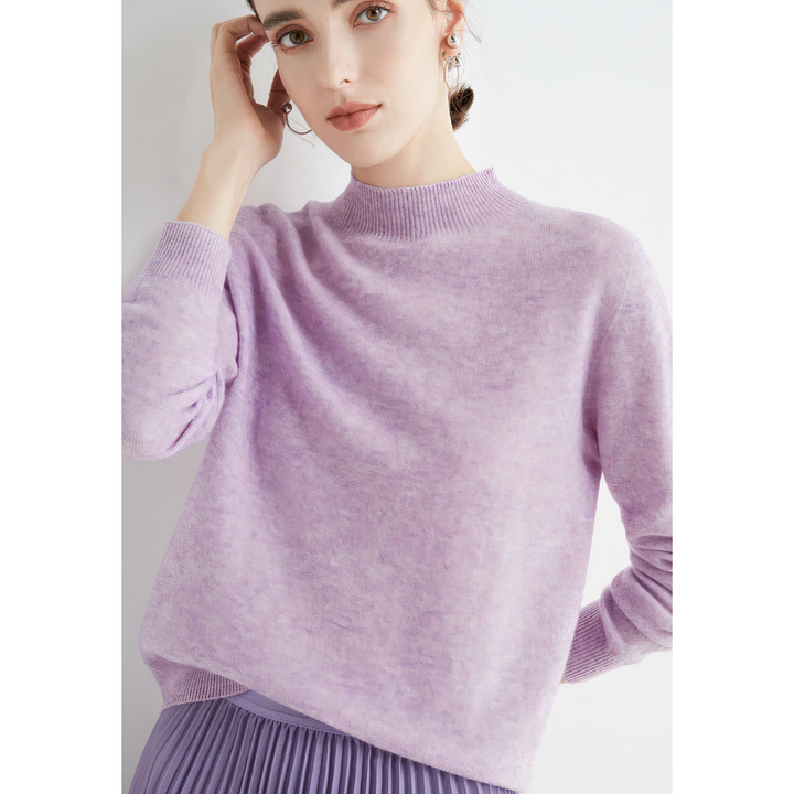 Caryl lightweight crew neck knitted jumper – image 8