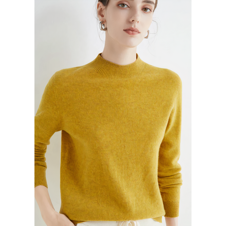 Caryl lightweight crew neck knitted jumper – image 9