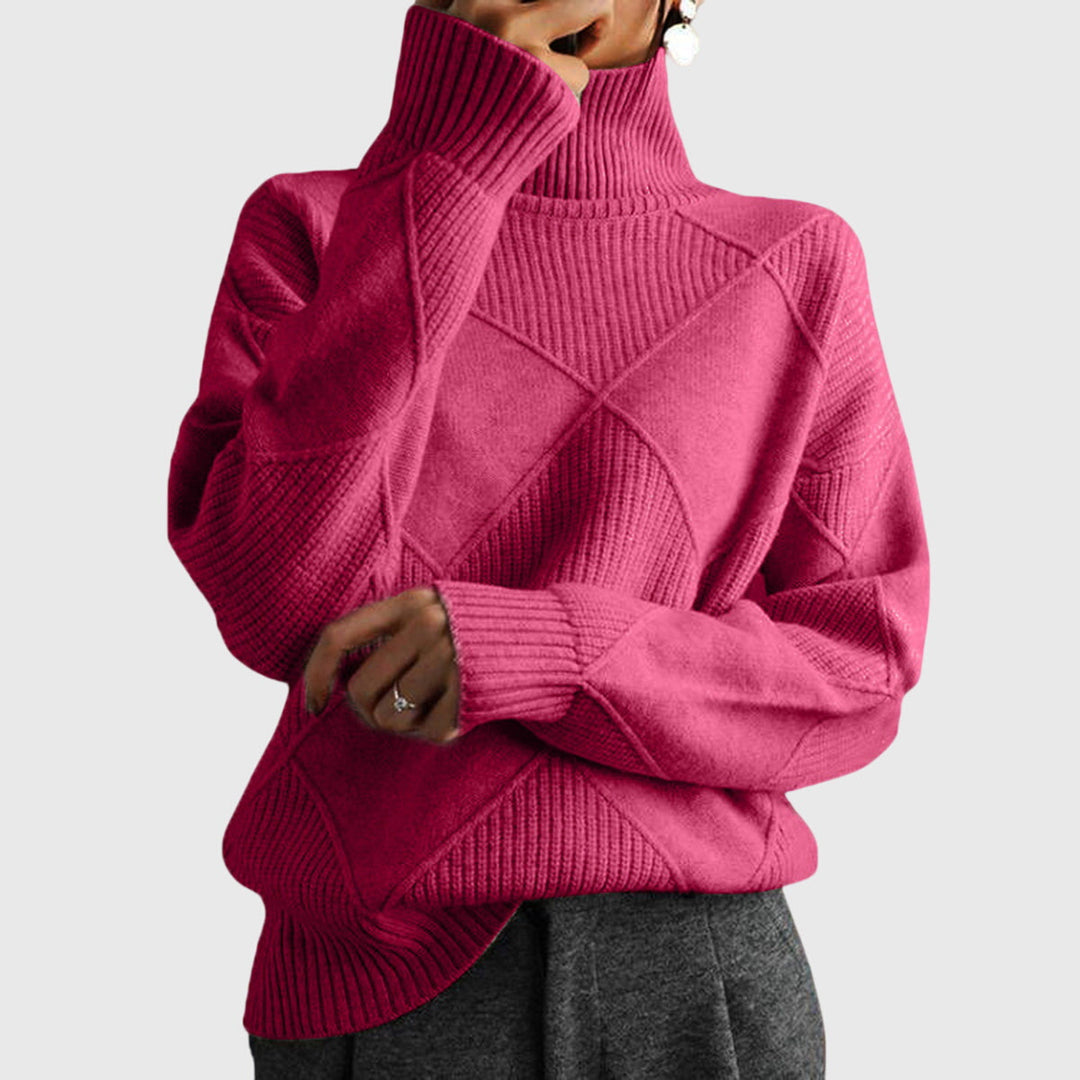Matilda oversized turtleneck jumper