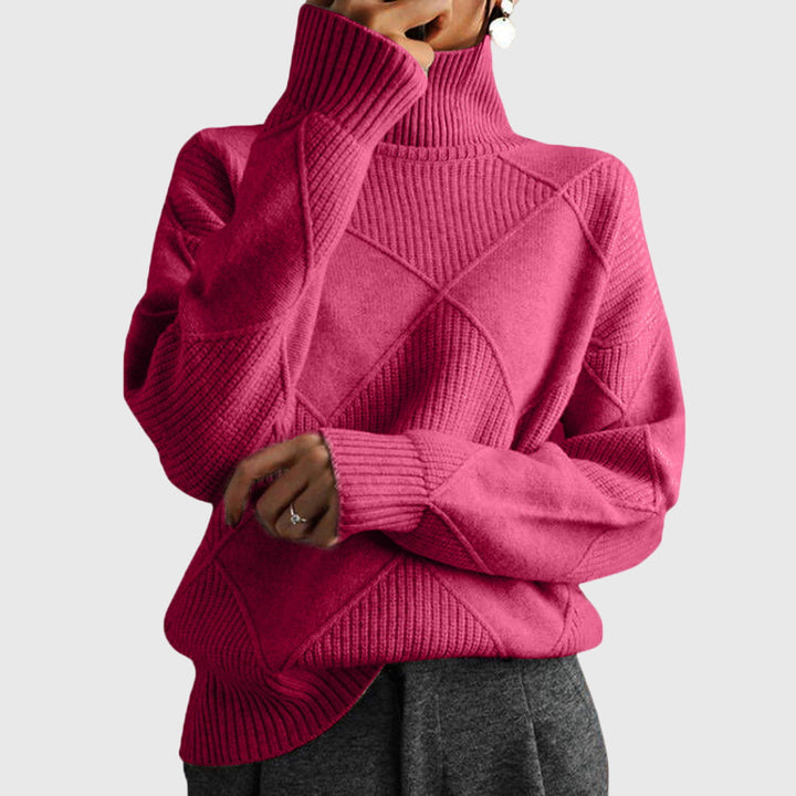 Matilda oversized turtleneck jumper