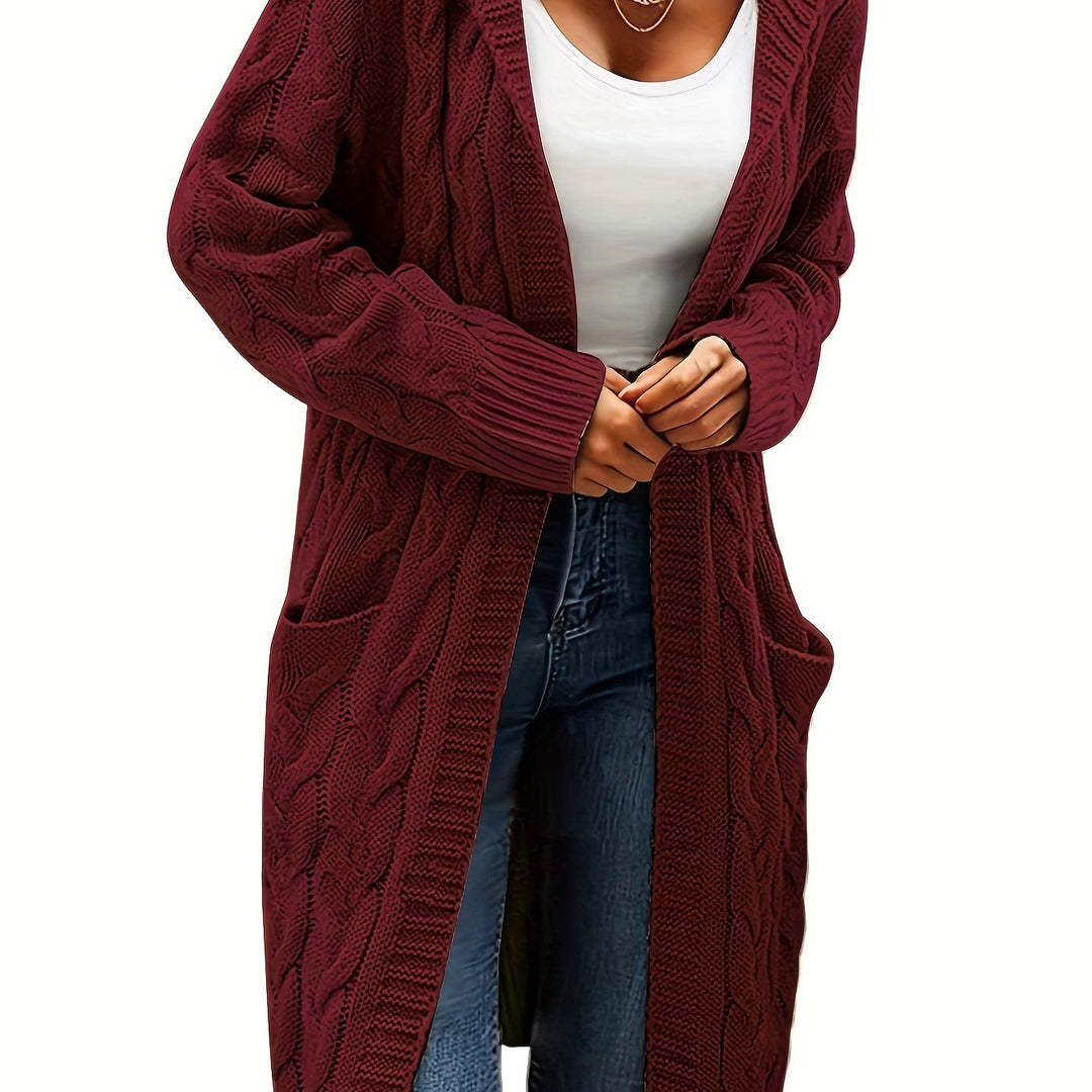 Rhiannon button front cardigan with pockets – image 12
