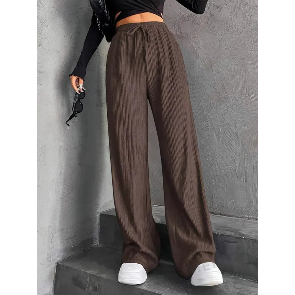 Catriona oversized elasticated waist trousers – image 2