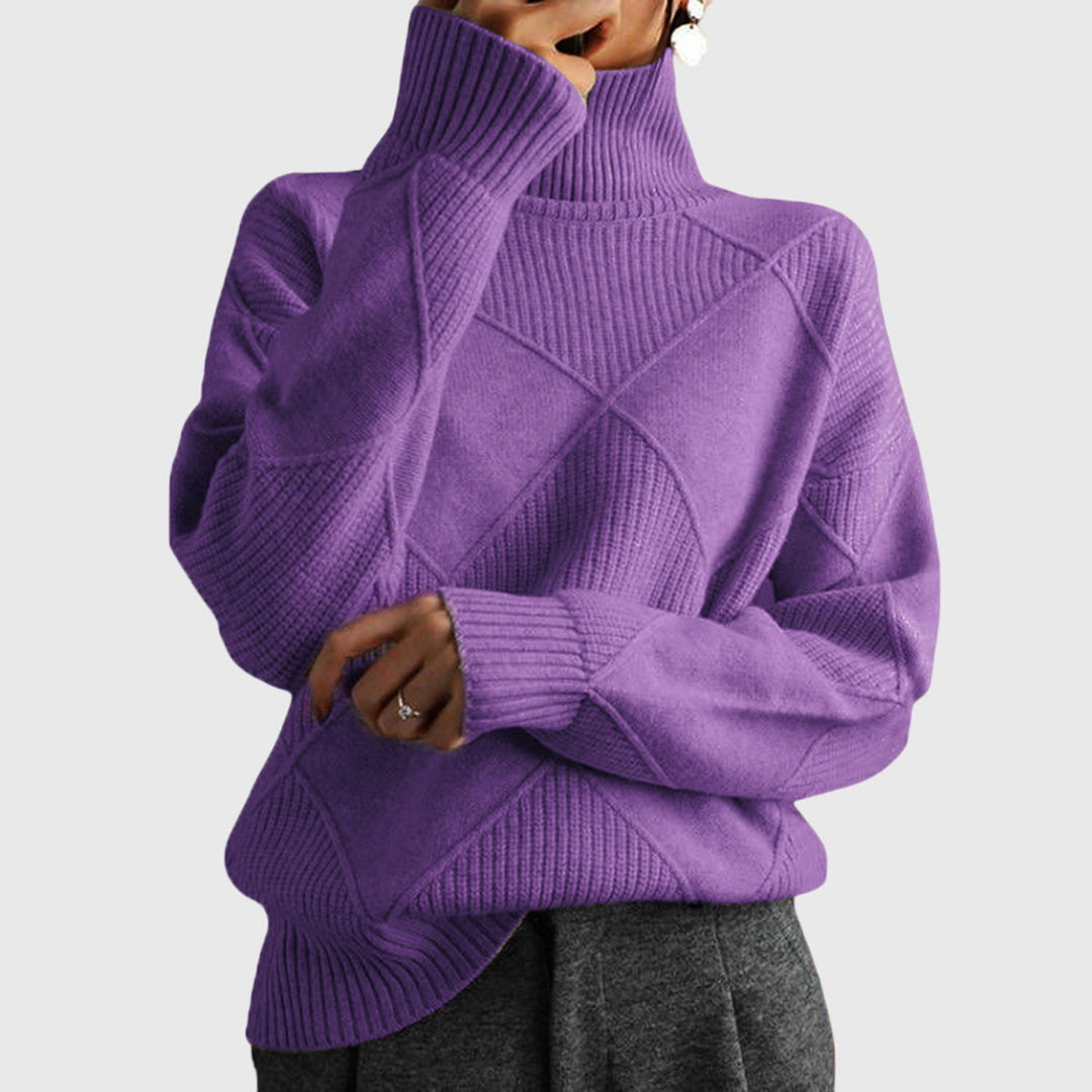 Matilda oversized turtleneck jumper – image 2