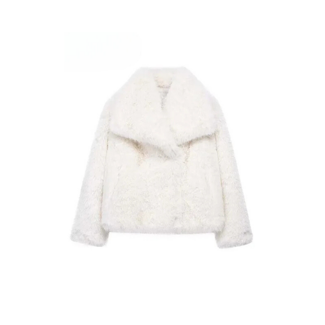 Sylvia oversized notch lapel wrap coat – image 10
