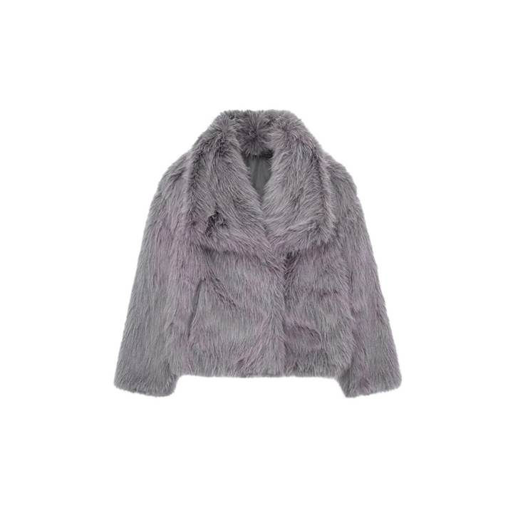 Sylvia oversized notch lapel wrap coat – image 11