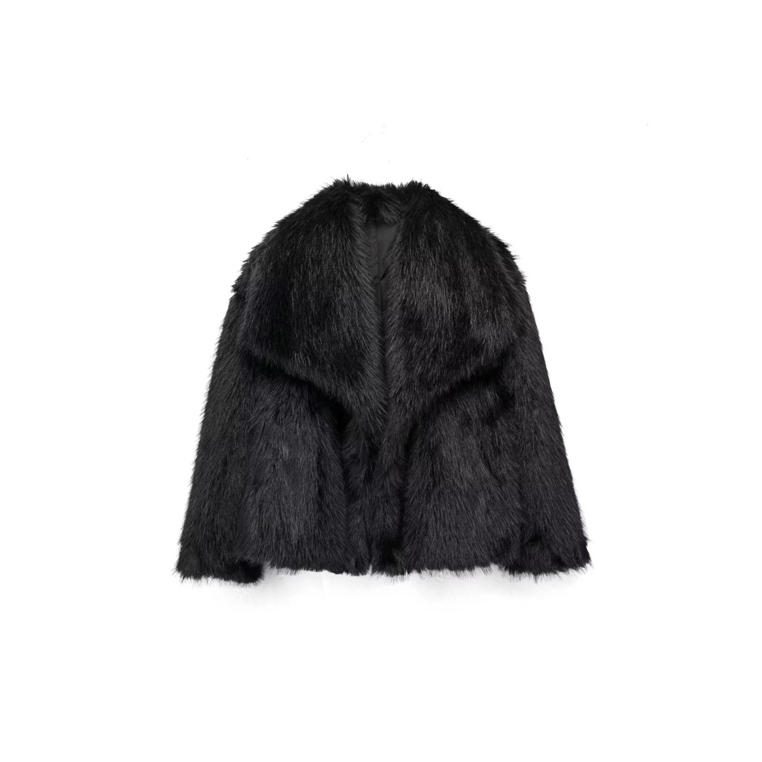 Sylvia oversized notch lapel wrap coat – image 12