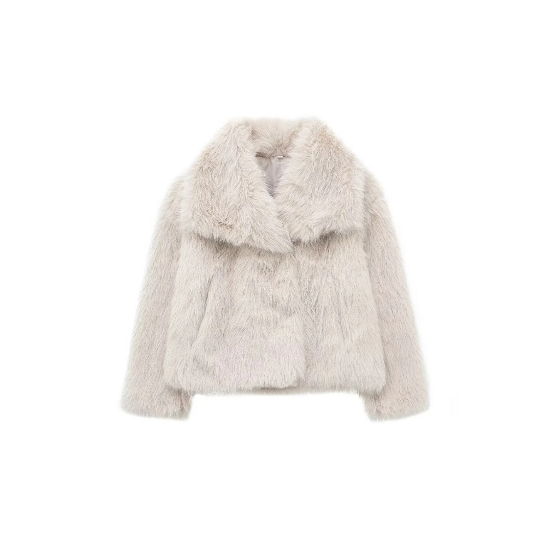 Sylvia oversized notch lapel wrap coat – image 13