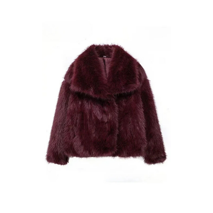 Sylvia oversized notch lapel wrap coat – image 9