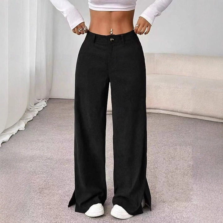 Mairead softly flared wide leg trousers – image 7