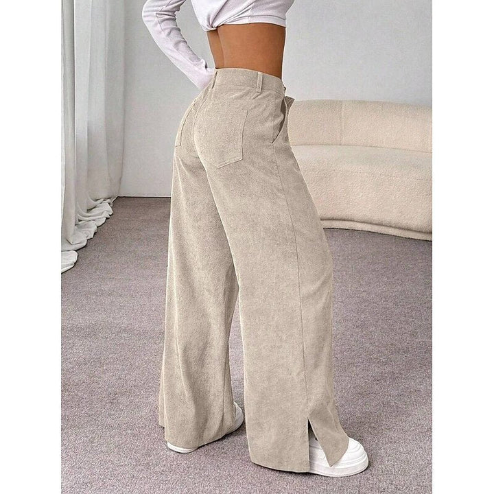Mairead softly flared wide leg trousers – image 2
