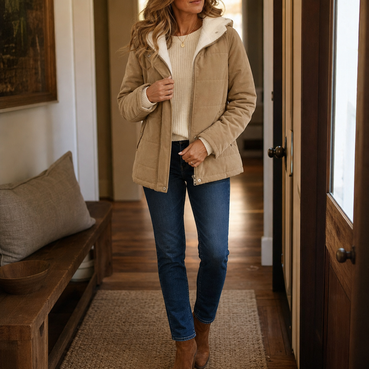 Rosetta thick hooded puffer jacket – image 7