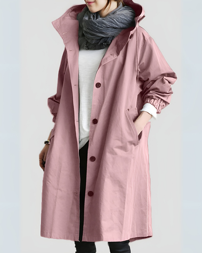 Marjorie hooded trench coat – image 8