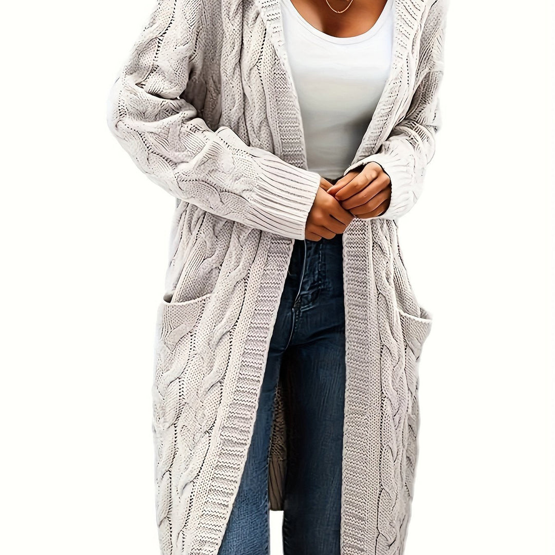 Rhiannon button front cardigan with pockets – image 8