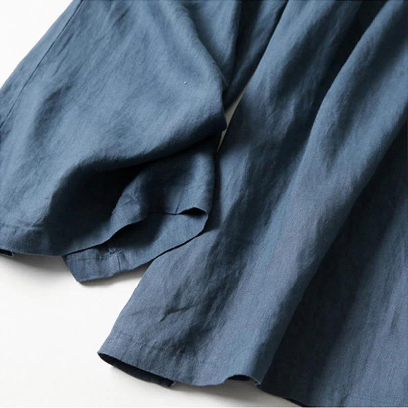 Nicola pleat detail wide leg trousers – image 11