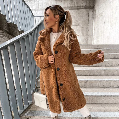 Penny soft teddy coat – image 3