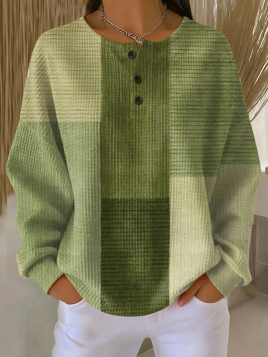 Orla waffle knit jumper – image 6