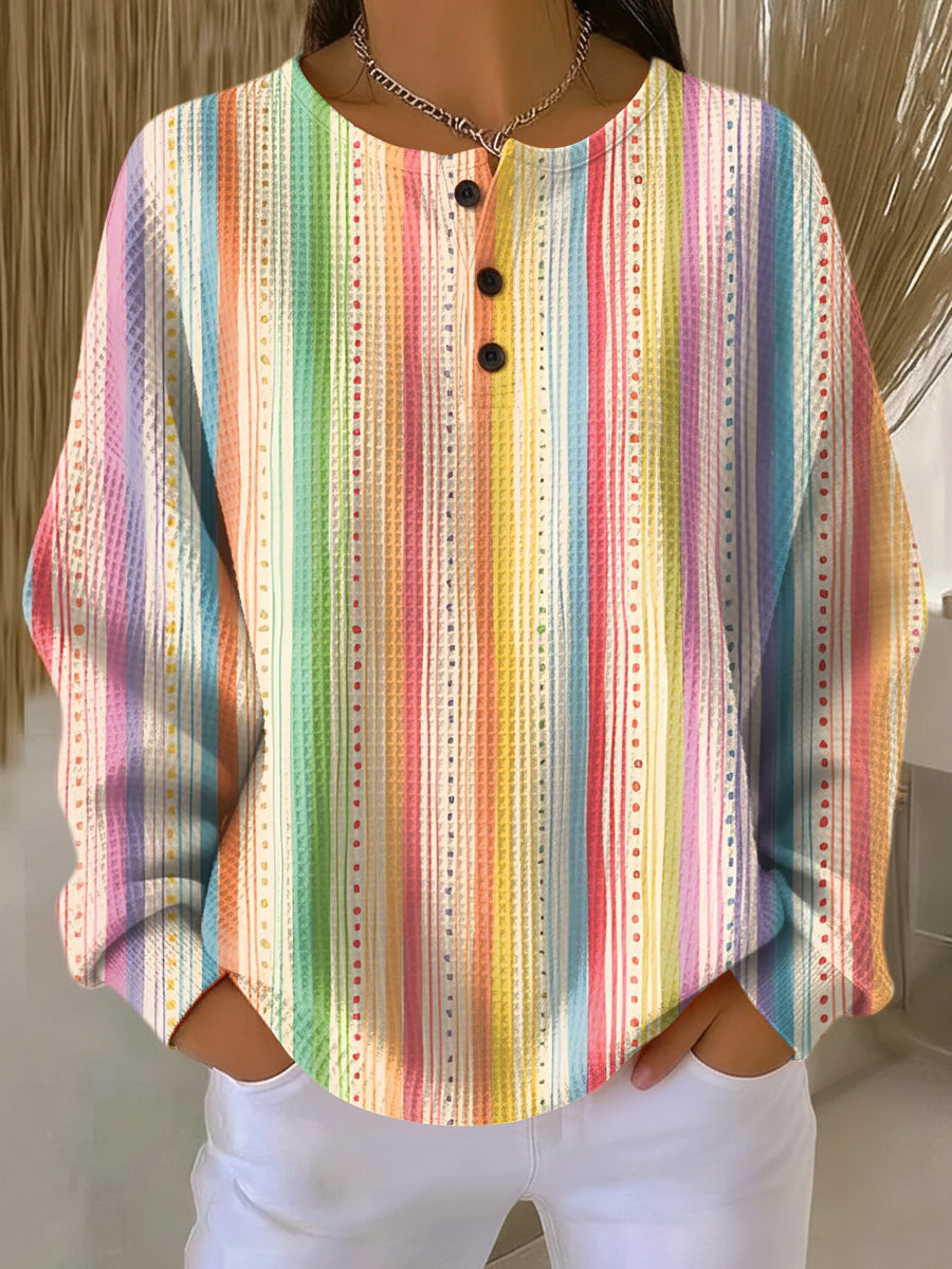 Orla waffle knit jumper – image 7