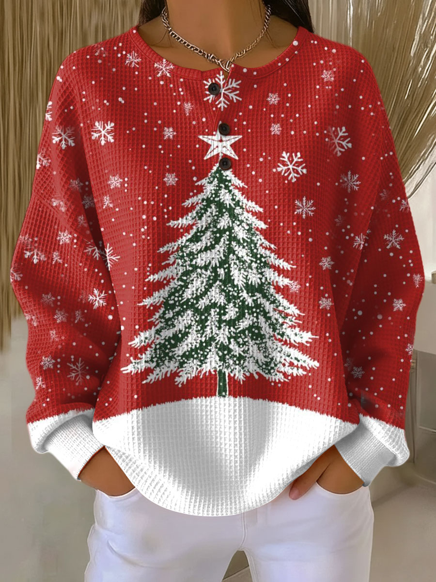 Orla waffle knit jumper – image 9