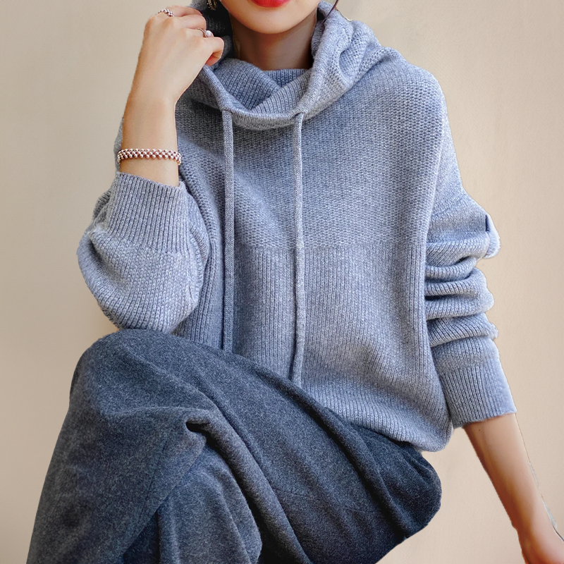 Sadhbh soft knit roll neck jumper – image 4