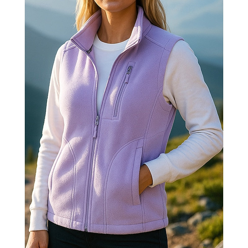 Liesel sleeveless vest jacket