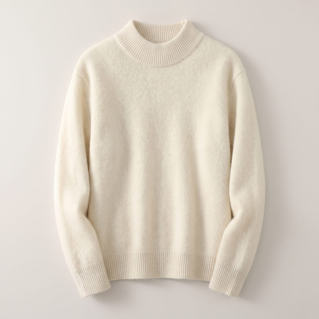 Winslow soft knit mock neck jumper – image 4