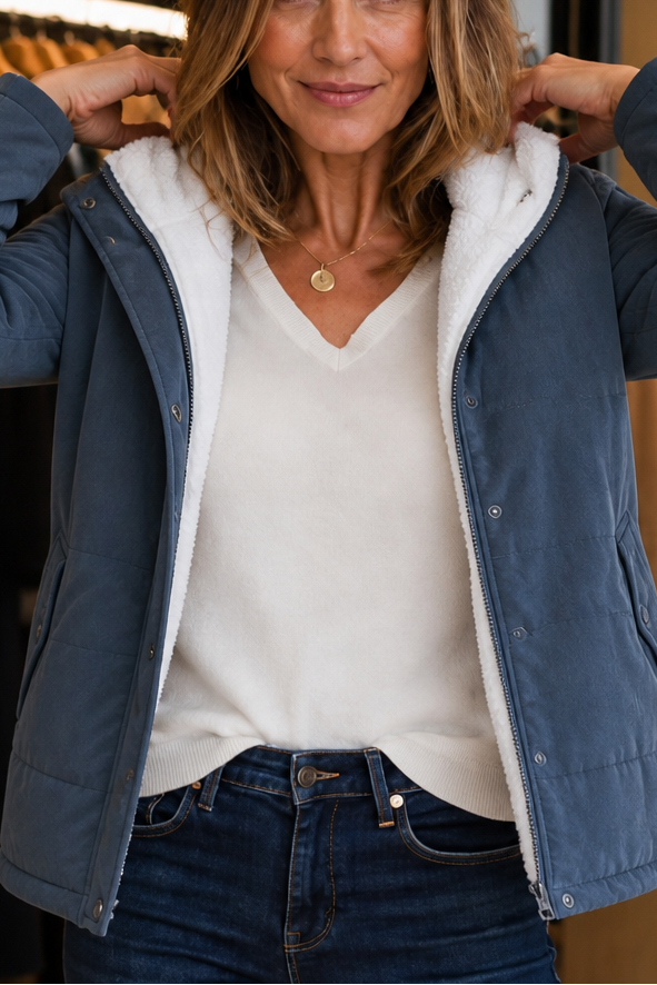 Rosetta thick hooded puffer jacket – image 8