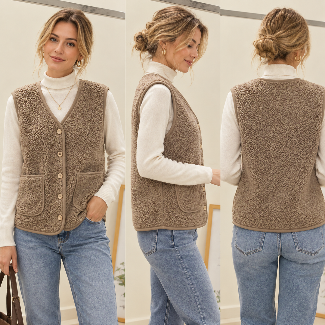 Rhona classic vest jacket – image 4