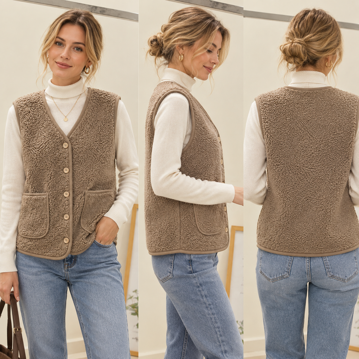 Rhona classic vest jacket – image 4