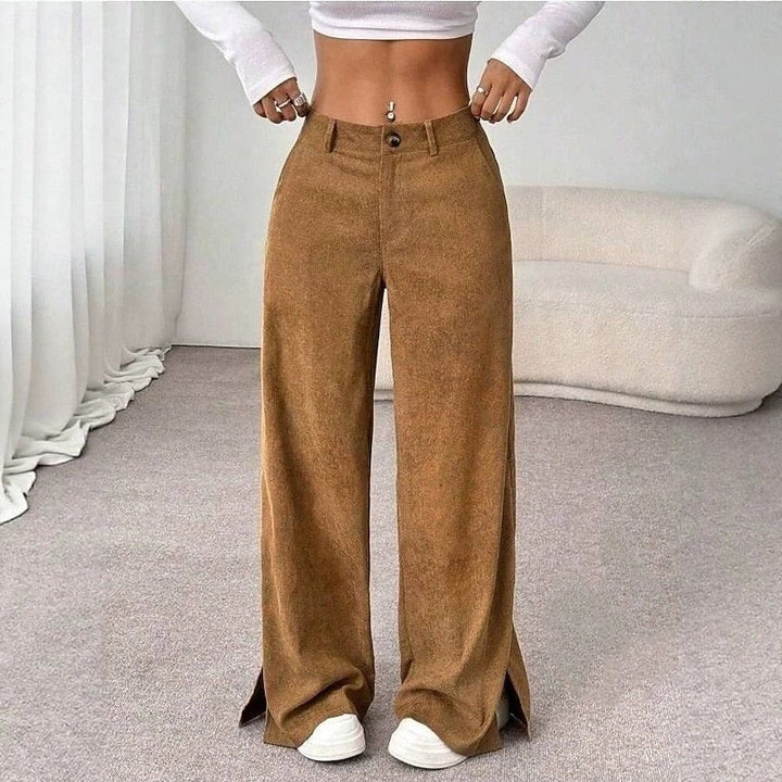 Mairead softly flared wide leg trousers – image 5