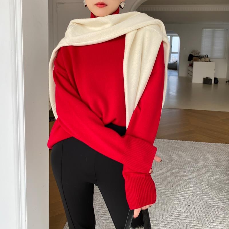 Clementine relaxed turtleneck jumper – image 5