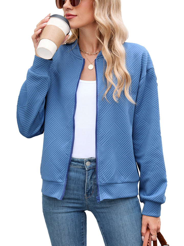 Effie quilted high neck puffer jacket – image 11