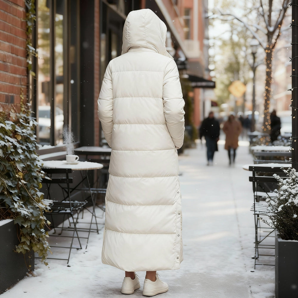 Tressa maxi hooded padded winter coat – image 2