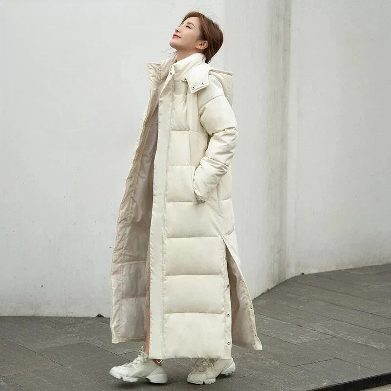 Tressa maxi hooded padded winter coat – image 4