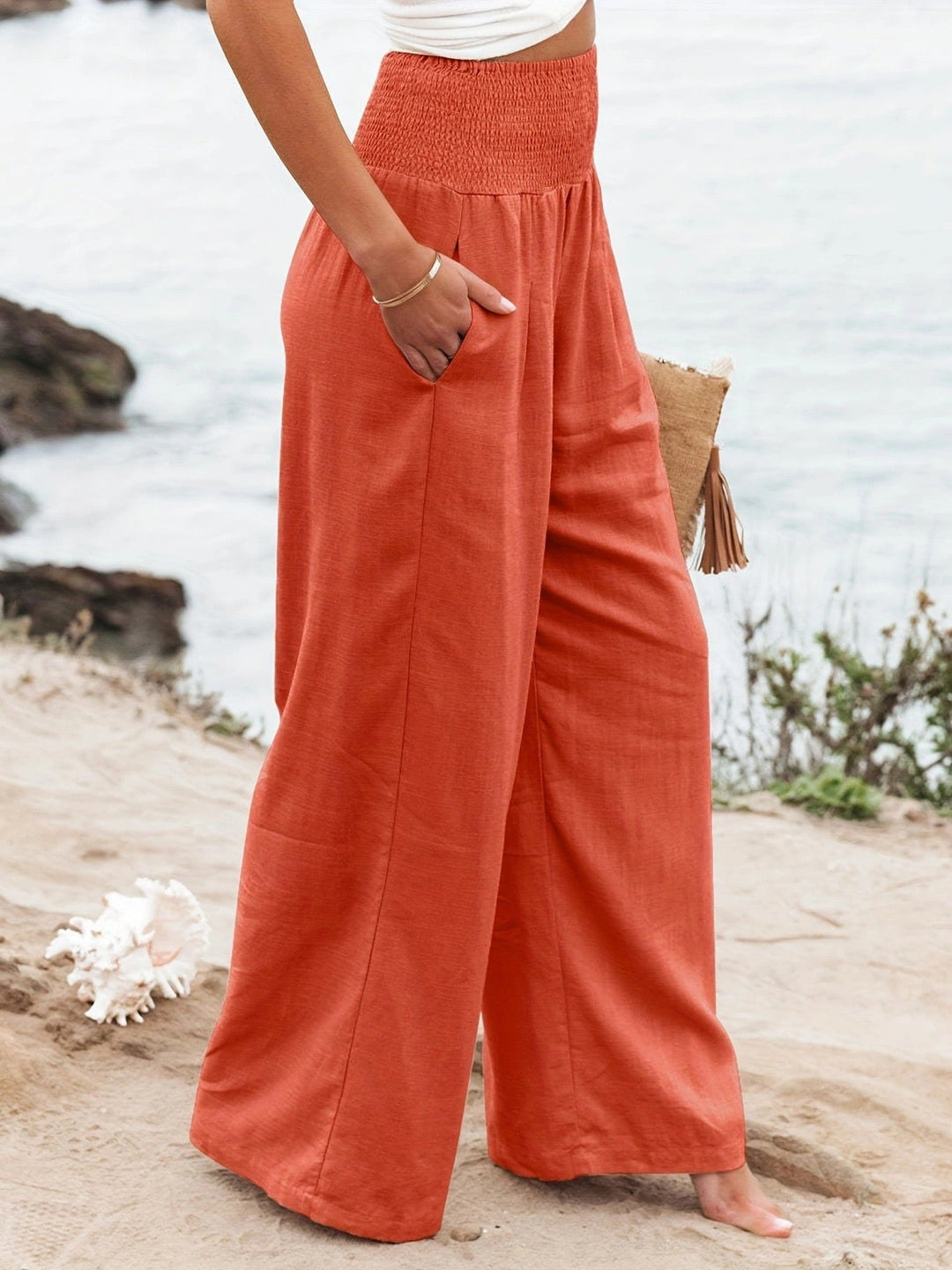 Maud oversized wide leg trousers – image 17