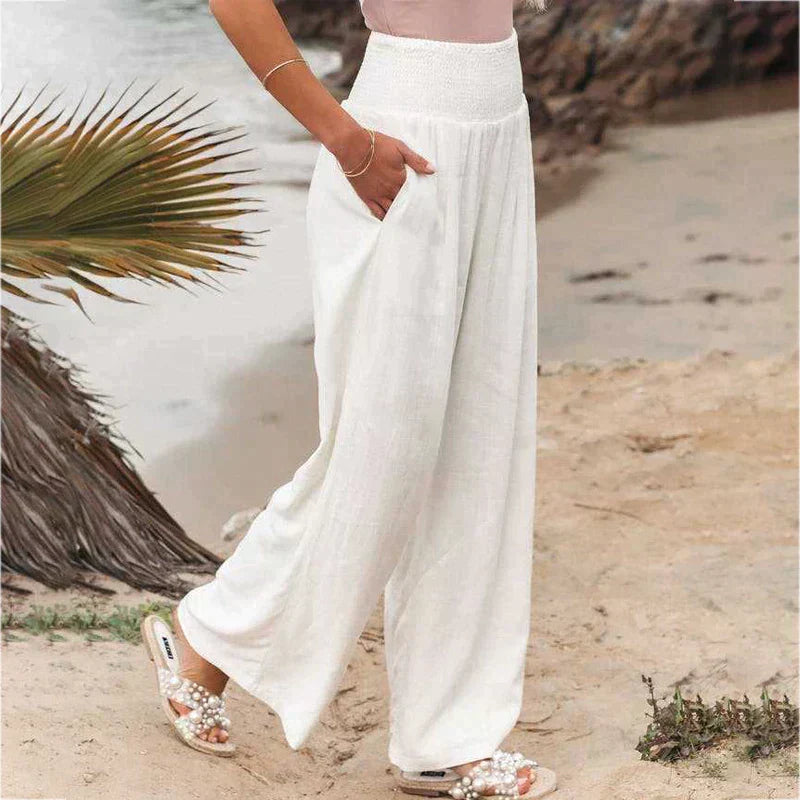 Maud oversized wide leg trousers – image 3