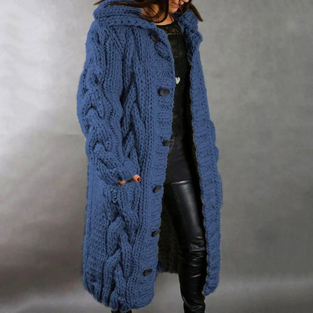 Isolde chunky knit coat