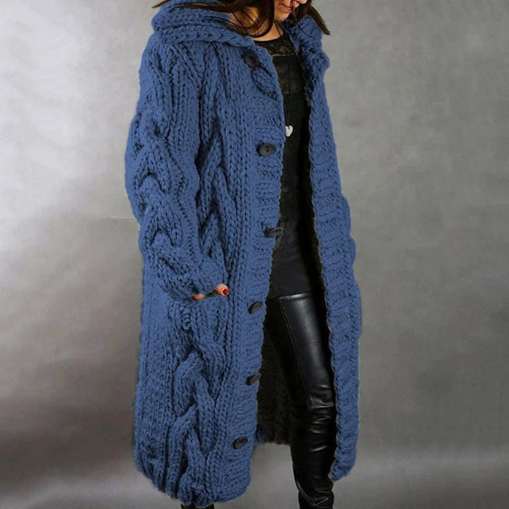 Isolde chunky knit coat