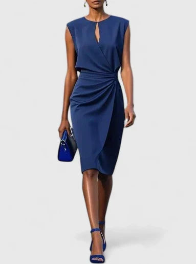Gwenith sleek tailored midi dress