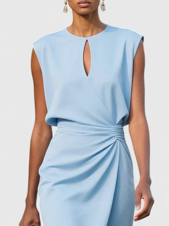Gwenith sleek tailored midi dress – image 5